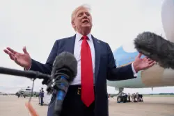 Trump claims ‘not sure we need’ bipartisan sanctions bill against Russia
