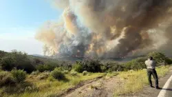 South Rim fire in Black Canyon of the Gunnison National Park grows to nearly 3,000 acres