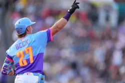 Rockies’ Jordan Beck flirts with cycle in victory over Twins at Coors Field
